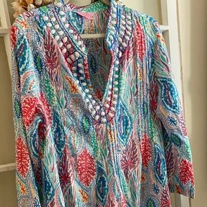 Lilly Pulitzer tunic cover up XL